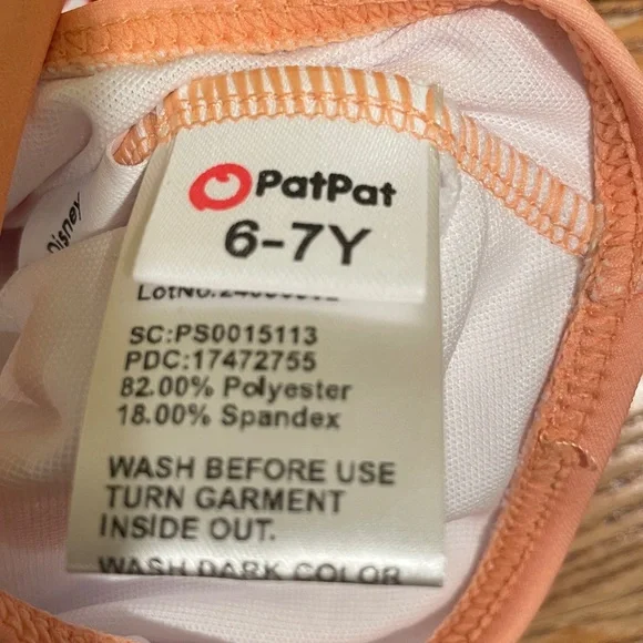 Disney Minnie Mouse Swimsuit New Small - Picture 6 of 6